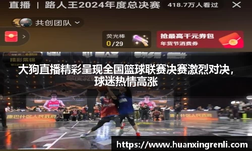 大狗直播精彩呈现全国篮球联赛决赛激烈对决，球迷热情高涨